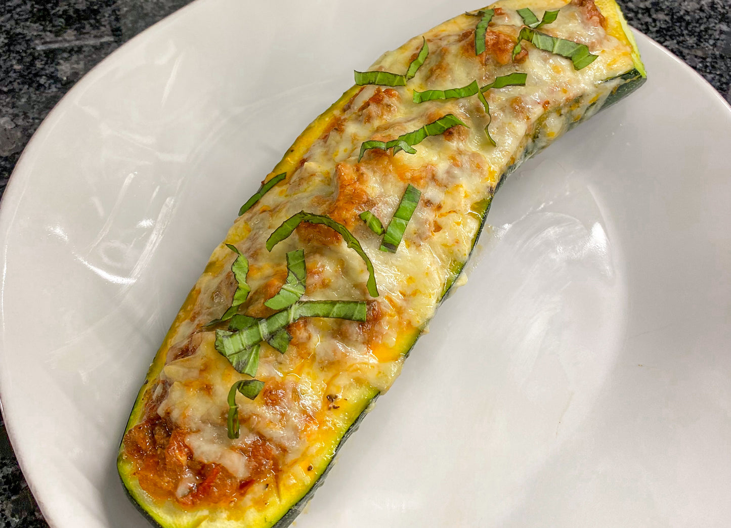 Zucchini Lasagna Boats