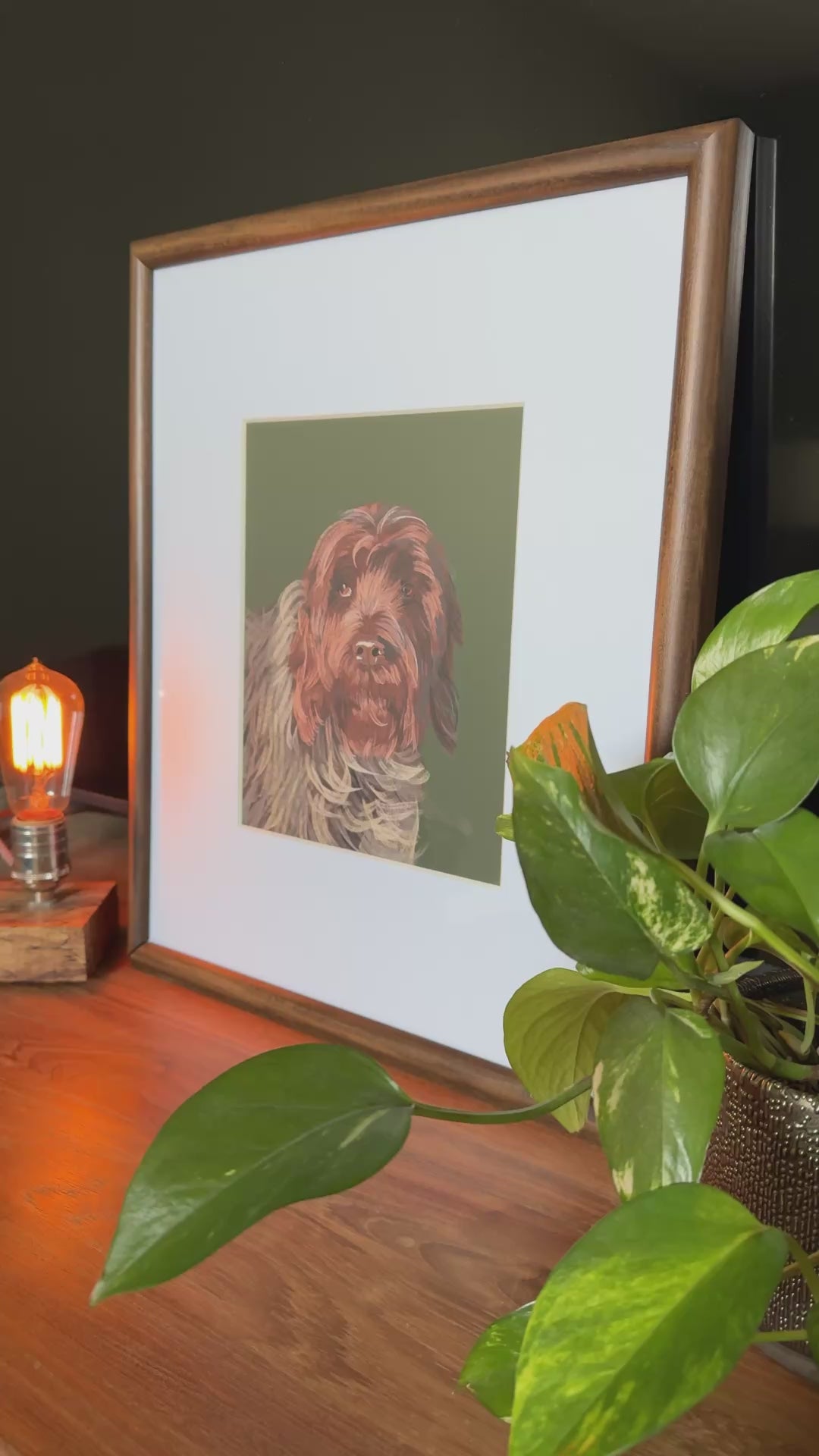 Custom Illustrated Pet Portrait